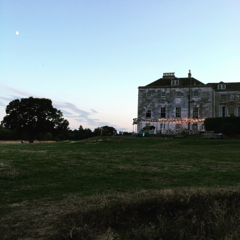 Phantasmagoria - house on the hill as the sun sets